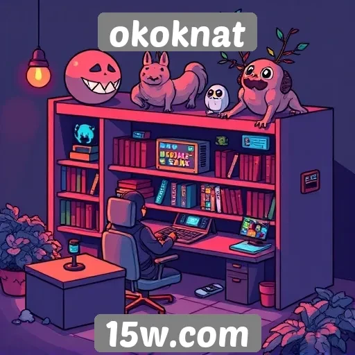 Evolução da biblioteca de jogos no okoknat