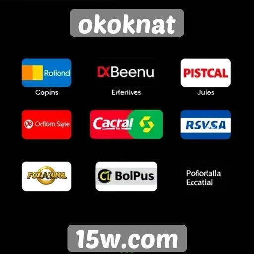 Exploração das opções de pagamento no okoknat