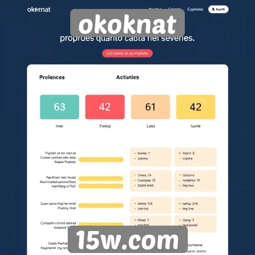 experiência do usuário no site okoknat em análise